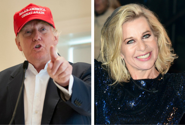 Katie Hopkins and Trump