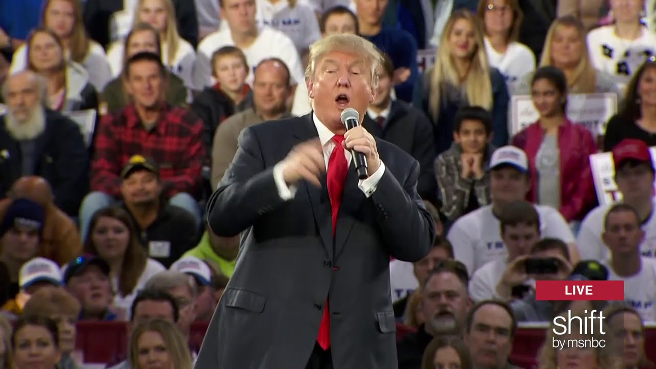 Donald Trump at Iowa Town Hall rally