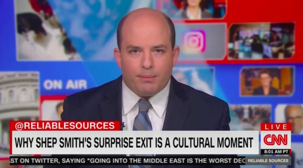 Brian Stelter is Wrong About Debunking a Left Wing Conspiracy